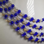 Cobalt Blue & Opalescent Necklace